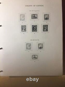 Canada 1870-1983 Mostly Used Stamp Collection in Stanley Gibbons Album HIGH CV