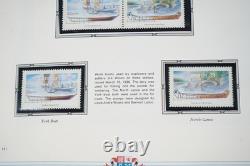 Canada 1990-1996 Collection Of All Mint Stamps In Album On White Ace Pages