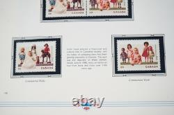 Canada 1990-1996 Collection Of All Mint Stamps In Album On White Ace Pages