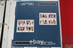Canada 1990-1996 Collection Of All Mint Stamps In Album On White Ace Pages