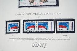 Canada 1990-1996 Collection Of All Mint Stamps In Album On White Ace Pages