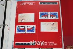 Canada 1990-1996 Collection Of All Mint Stamps In Album On White Ace Pages