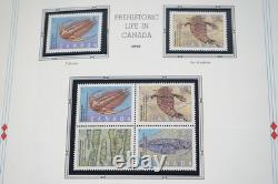 Canada 1990-1996 Collection Of All Mint Stamps In Album On White Ace Pages