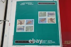 Canada 1990-1996 Collection Of All Mint Stamps In Album On White Ace Pages