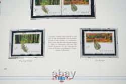 Canada 1990-1996 Collection Of All Mint Stamps In Album On White Ace Pages