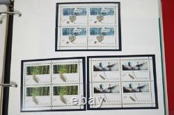 Canada 1990-1996 Collection Of All Mint Stamps In Album On White Ace Pages