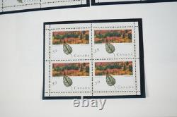 Canada 1990-1996 Collection Of All Mint Stamps In Album On White Ace Pages