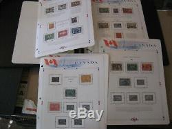 Canada Carton of Collecting Please 1851-2000 2 Albums + 5 Stock Books