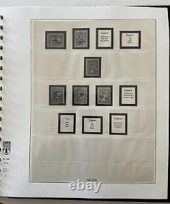 Canada Collection Lindner Hingeless Album Mixed MNH, Mint and Used stamps