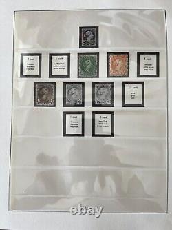 Canada Collection Lindner Hingeless Album Mixed MNH, Mint and Used stamps