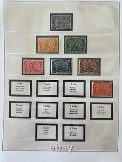 Canada Collection Lindner Hingeless Album Mixed MNH, Mint and Used stamps