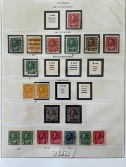 Canada Collection Lindner Hingeless Album Mixed MNH, Mint and Used stamps
