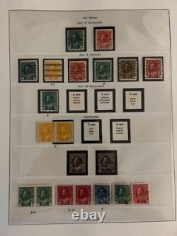 Canada Collection Lindner Hingeless Album Mixed MNH, Mint and Used stamps