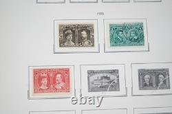 Canada GB & Colonies 1850s -1930 Mint & Used Stamp Collection In Album