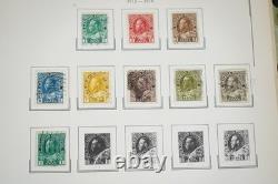 Canada GB & Colonies 1850s -1930 Mint & Used Stamp Collection In Album