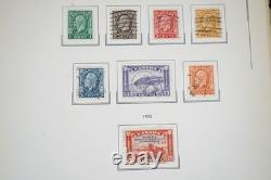 Canada GB & Colonies 1850s -1930 Mint & Used Stamp Collection In Album