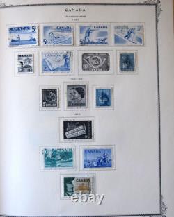 Canada Mint and Used Stamp Collection in Specialty Stamp Album + BOB Stamps