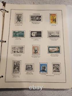 Canada Postage Stamp Collection Jarrett Binder Album Newfoundland Lot