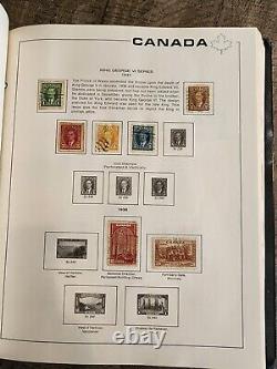 Canada Stamp Album Collection Scott 1897 1970's huge lot of Stamps