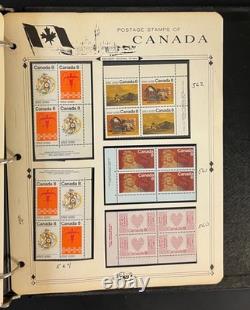Canada Stamp Collection Album White Ace Pages Mint MNH 1957-1972 ZAYIX
