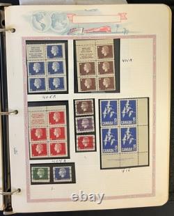 Canada Stamp Collection Album White Ace Pages Mint MNH 1957-1972 ZAYIX