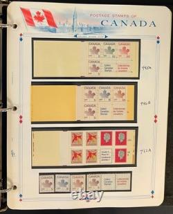 Canada Stamp Collection Album White Ace Pages Mint MNH 1978-1985 ZAYIX