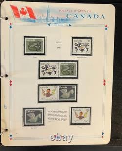 Canada Stamp Collection Album White Ace Pages Mint MNH 1978-1985 ZAYIX