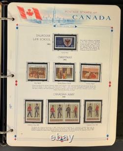 Canada Stamp Collection Album White Ace Pages Mint MNH 1982-1989 ZAYIX