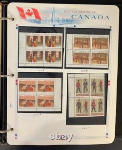 Canada Stamp Collection Album White Ace Pages Mint MNH 1982-1989 ZAYIX
