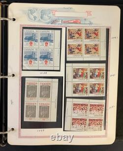 Canada Stamp Collection Album White Ace Pages Mint MNH 1982-1989 ZAYIX