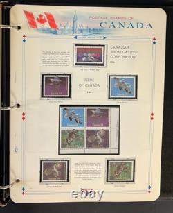 Canada Stamp Collection Album White Ace Pages Mint MNH 1982-1989 ZAYIX