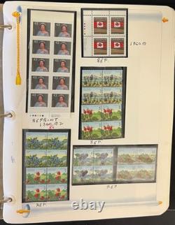 Canada Stamp Collection Album White Ace Pages Very Complete Mint MNH 1995 ZAYIX