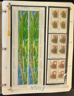 Canada Stamp Collection Album White Ace Pages Very Complete Mint MNH 1995 ZAYIX