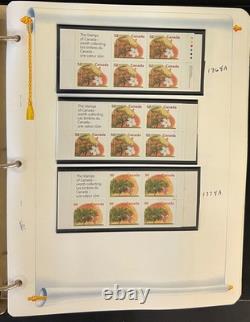 Canada Stamp Collection Album White Ace Pages Very Complete Mint MNH 1995 ZAYIX Canada Stamp Collection Album White Ace Pages Very Complete Mint MNH 1995 ZAYIX