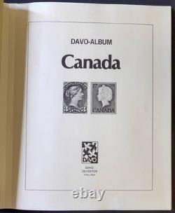 Canada Stamp Collection Davo Album & Slipcase 2 Volume Set 1851-1970 ZAYIX
