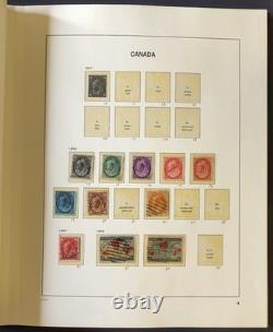 Canada Stamp Collection Davo Album & Slipcase 2 Volume Set 1851-1970 ZAYIX