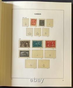 Canada Stamp Collection Davo Album & Slipcase 2 Volume Set 1851-1970 ZAYIX