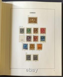 Canada Stamp Collection Davo Album & Slipcase 2 Volume Set 1851-1970 ZAYIX