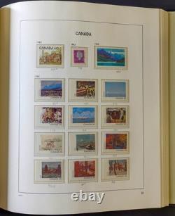 Canada Stamp Collection Davo Album & Slipcase 2 Volume Set 1851-1970 ZAYIX