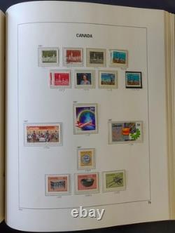Canada Stamp Collection Davo Album & Slipcase 2 Volume Set 1851-1970 ZAYIX