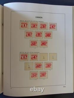 Canada Stamp Collection Davo Album & Slipcase 2 Volume Set 1851-1970 ZAYIX