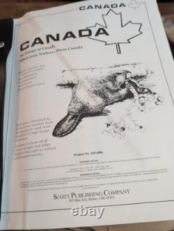 Canada Stamp Collection Massive And High Value In Handsome Scott Album. 1868 Fwd