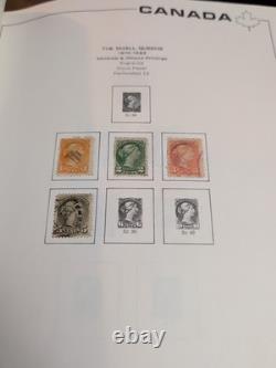 Canada Stamp Collection Massive And High Value In Handsome Scott Album. 1868 Fwd