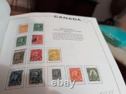 Canada Stamp Collection Massive And High Value In Handsome Scott Album. 1868 Fwd Canada Stamp Collection Massive And High Value In Handsome Scott Album. 1868 Fwd