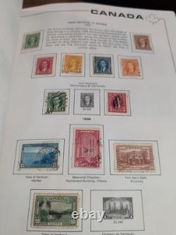 Canada Stamp Collection Massive And High Value In Handsome Scott Album. 1868 Fwd