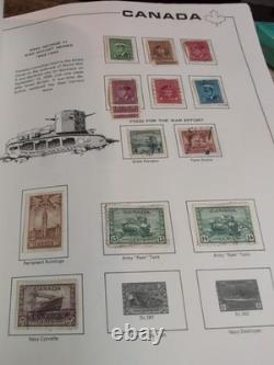 Canada Stamp Collection Massive And High Value In Handsome Scott Album. 1868 Fwd