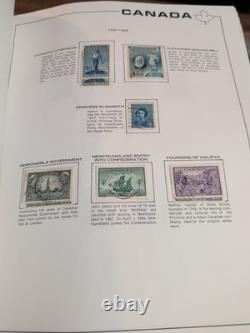 Canada Stamp Collection Massive And High Value In Handsome Scott Album. 1868 Fwd