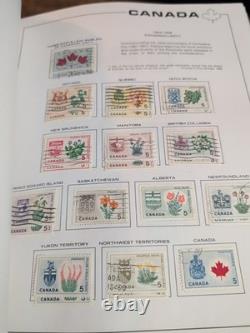 Canada Stamp Collection Massive And High Value In Handsome Scott Album. 1868 Fwd