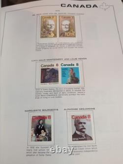 Canada Stamp Collection Massive And High Value In Handsome Scott Album. 1868 Fwd