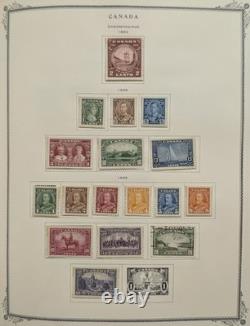 Canada Stamp Collection in Scott Album 1917-1982 High Face Value